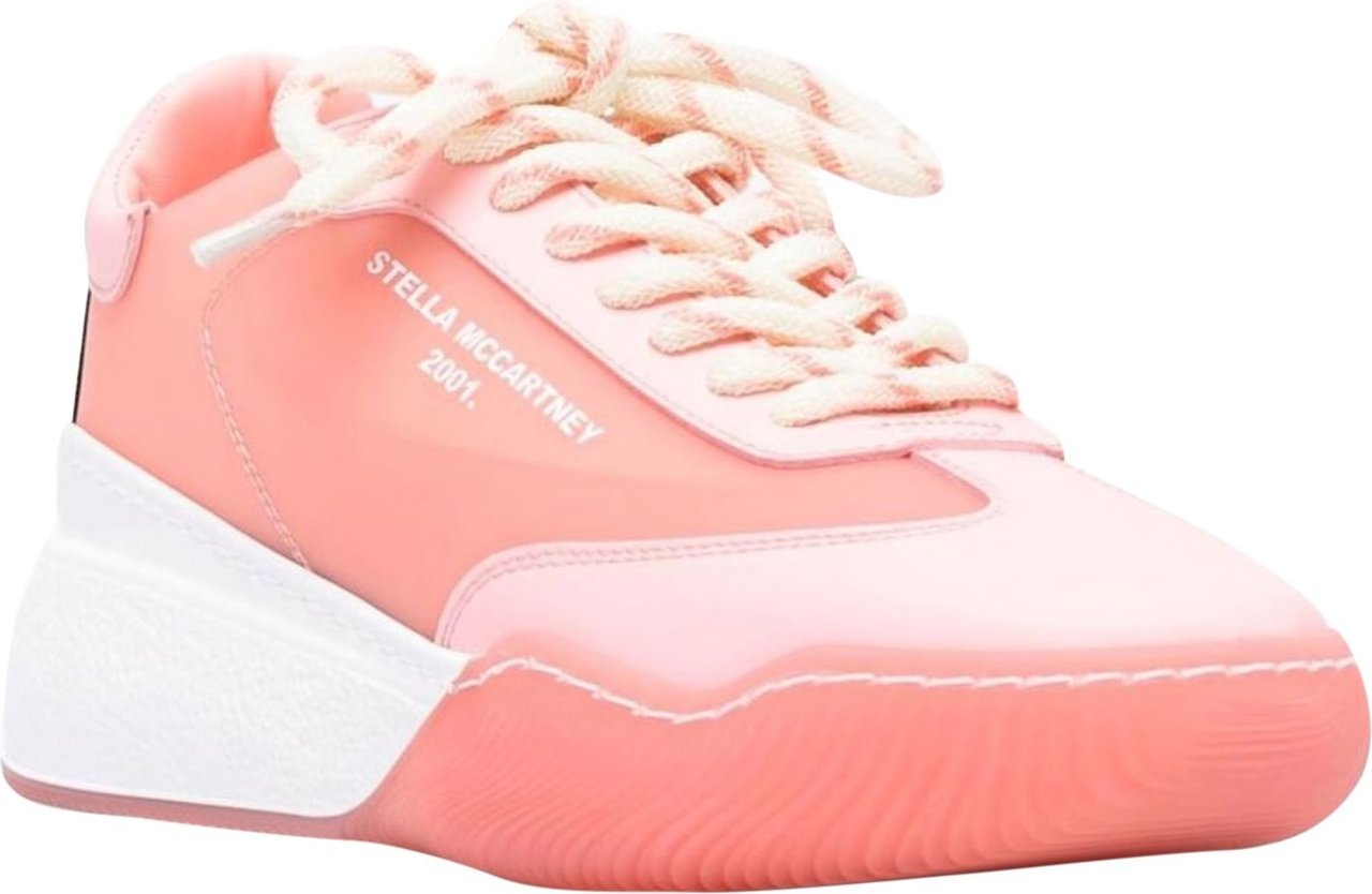 Stella McCartney Loop Lace-up Sneakers Pink