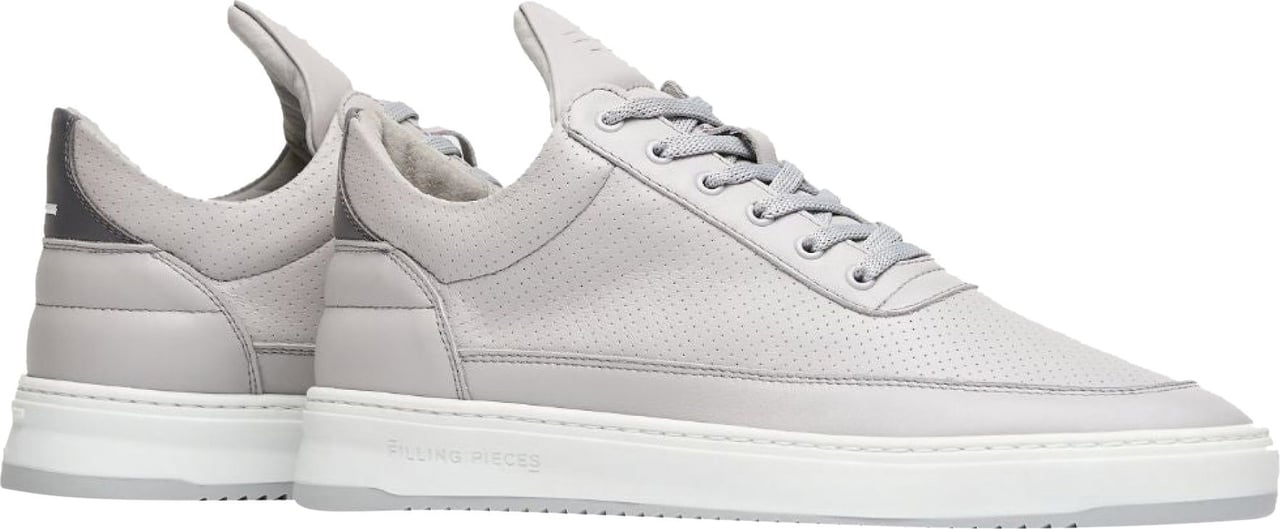 Filling Pieces Sneakers Low Top Perforated Grijs