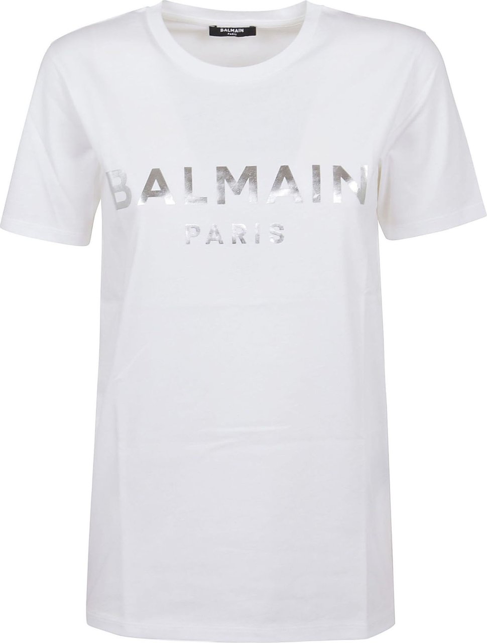 Balmain Ss Metallic T-Shirt Button Divers