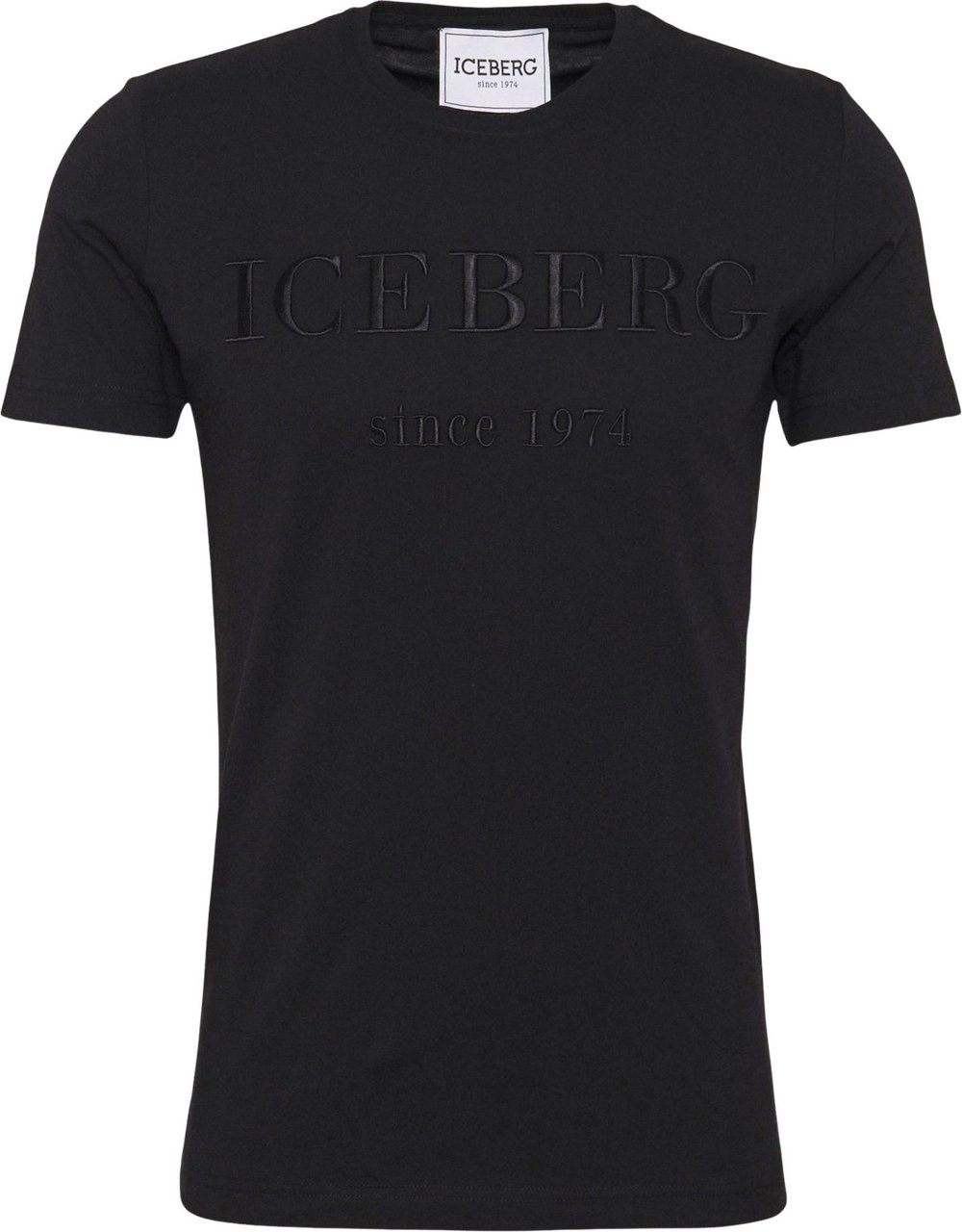 Iceberg T-Shirt Zwart Zwart