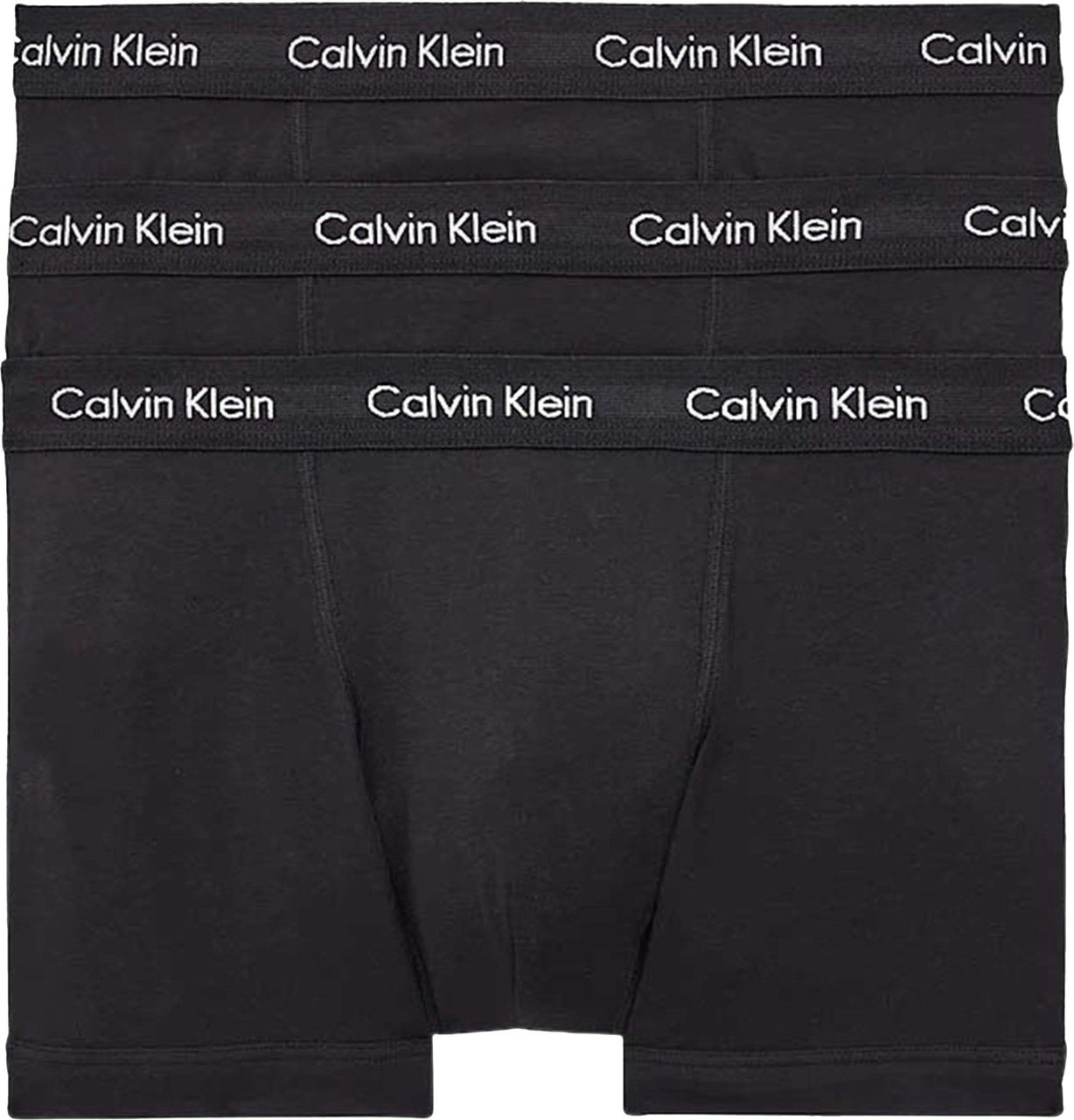 Calvin Klein Boxershorts 3-pack Zwart Zwart