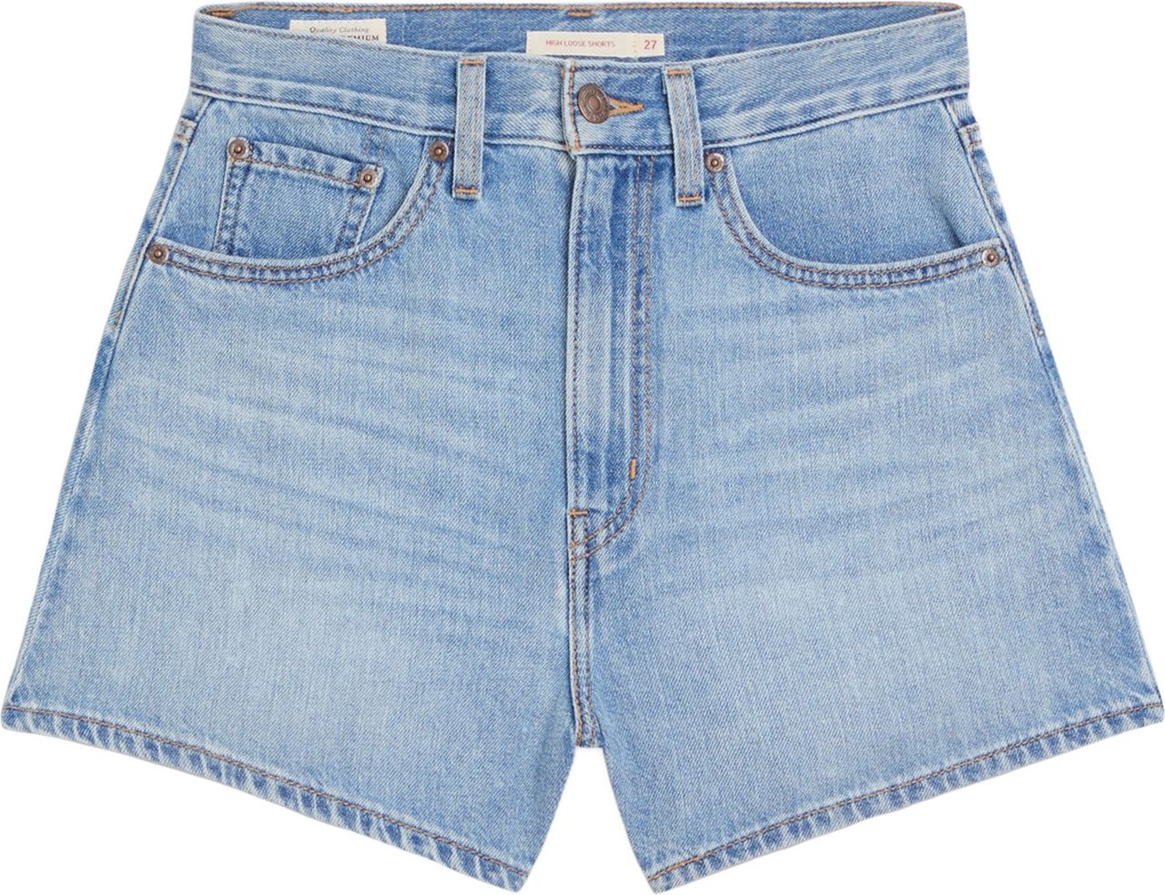 Levi's Shorts Woman High Loose Short 39451-0009 Blauw