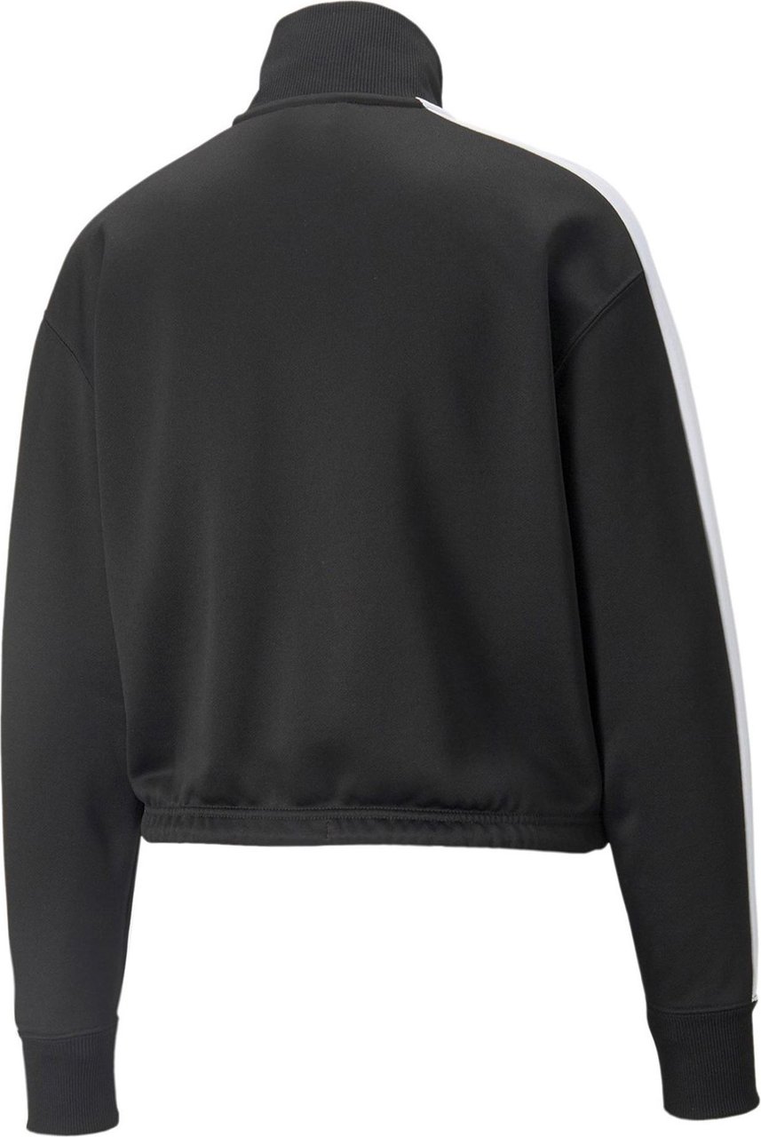 Puma Sweatshirt Woman T7 Crop Track Jacket 533519.01 Zwart