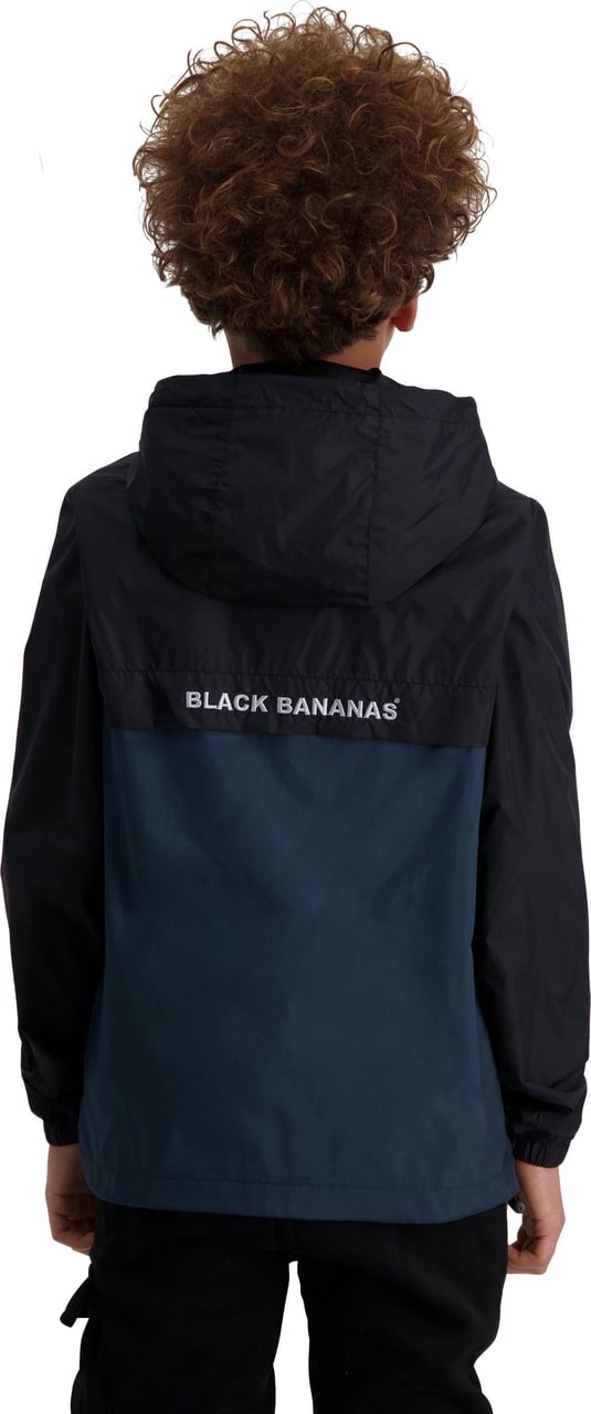 Black Bananas Transport Jacket KIDS Deep Ocean Zwart