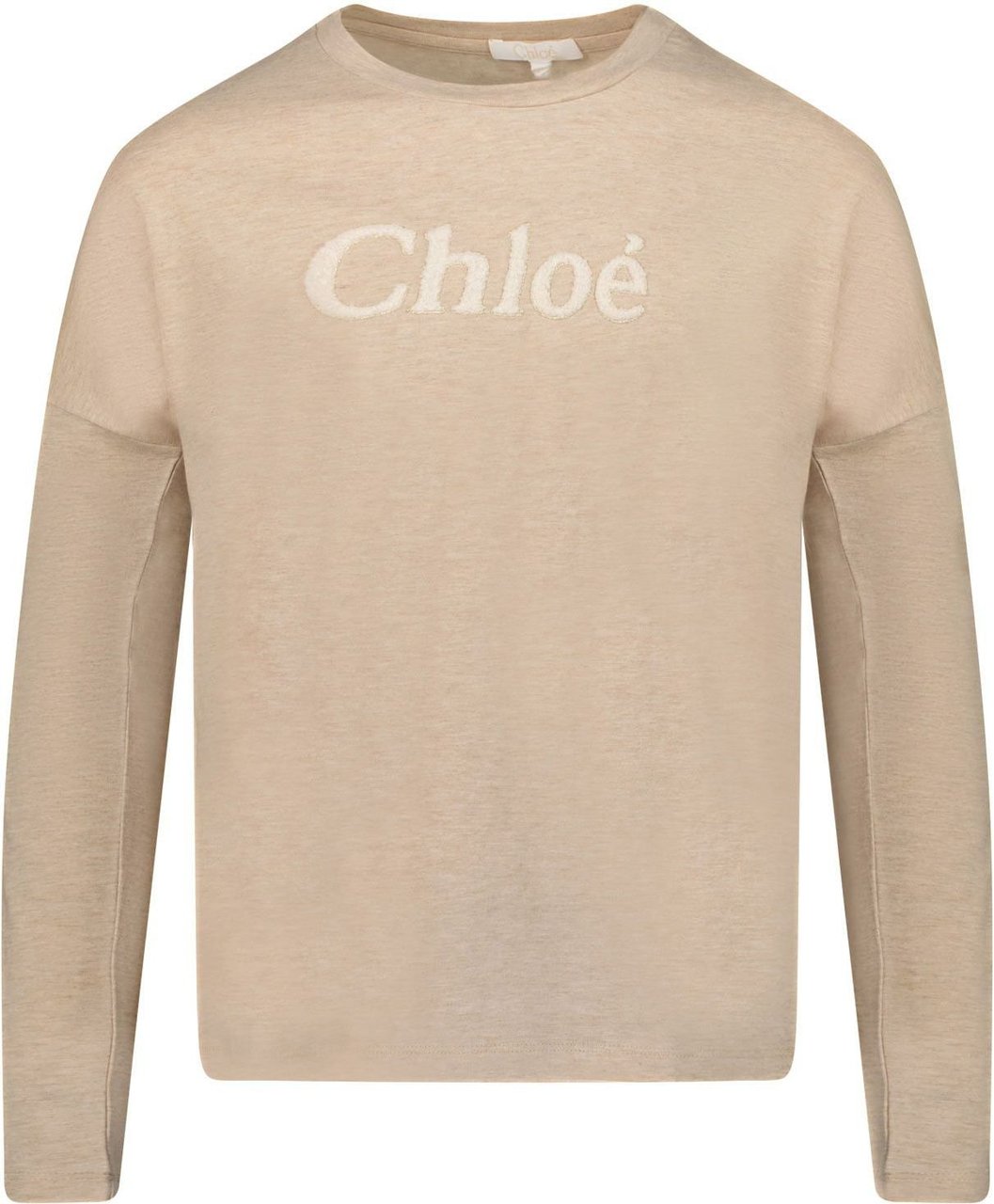 Chloé Chloe C15D73 kinder t-shirt beige Beige