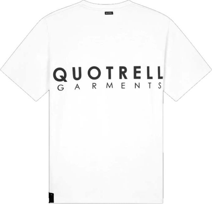 Quotrell Fusa T-shirt | White / Black Wit