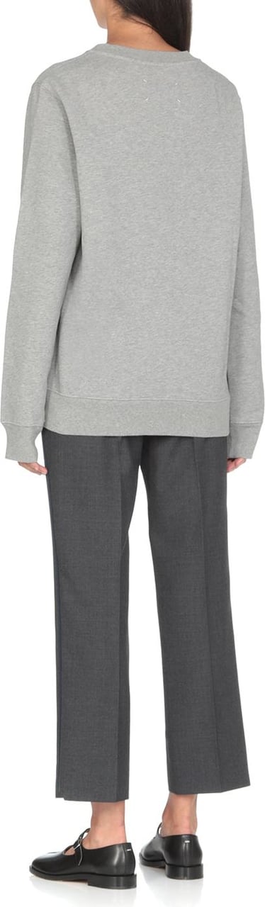 Maison Margiela Sweaters Grey Grey Zwart