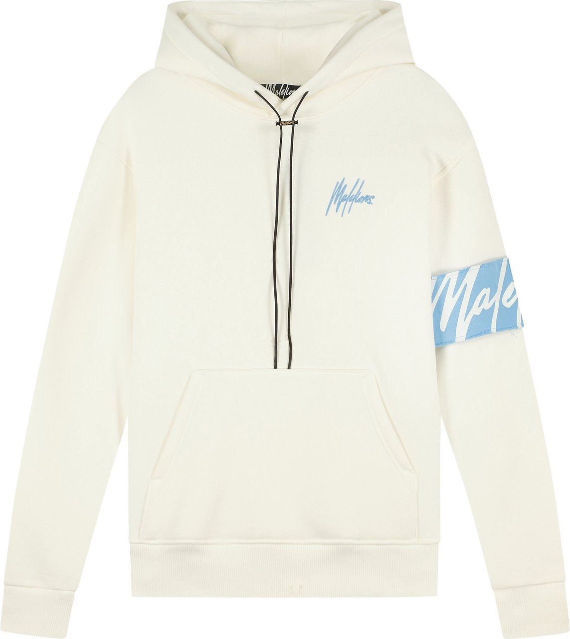 Malelions Men Captain Hoodie - Off-White Wit