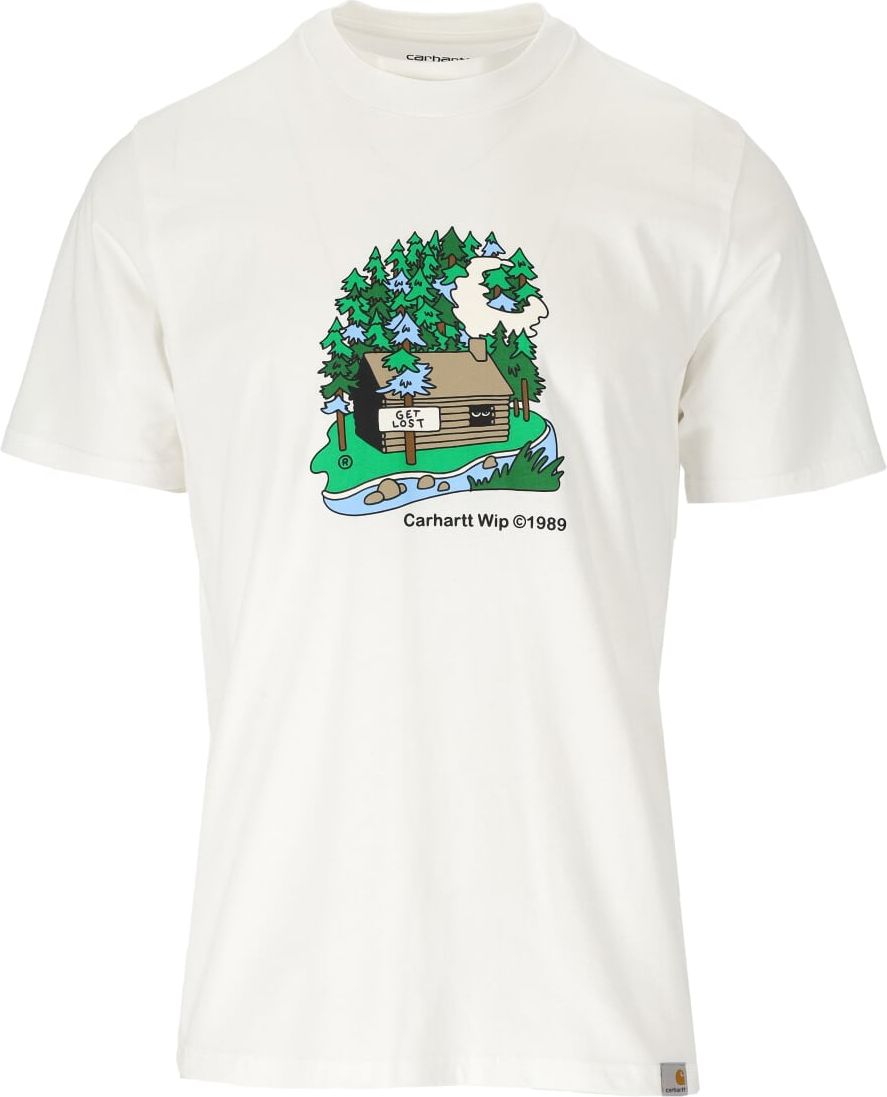 Carhartt Wip S/s Cabin White T-shirt White Wit