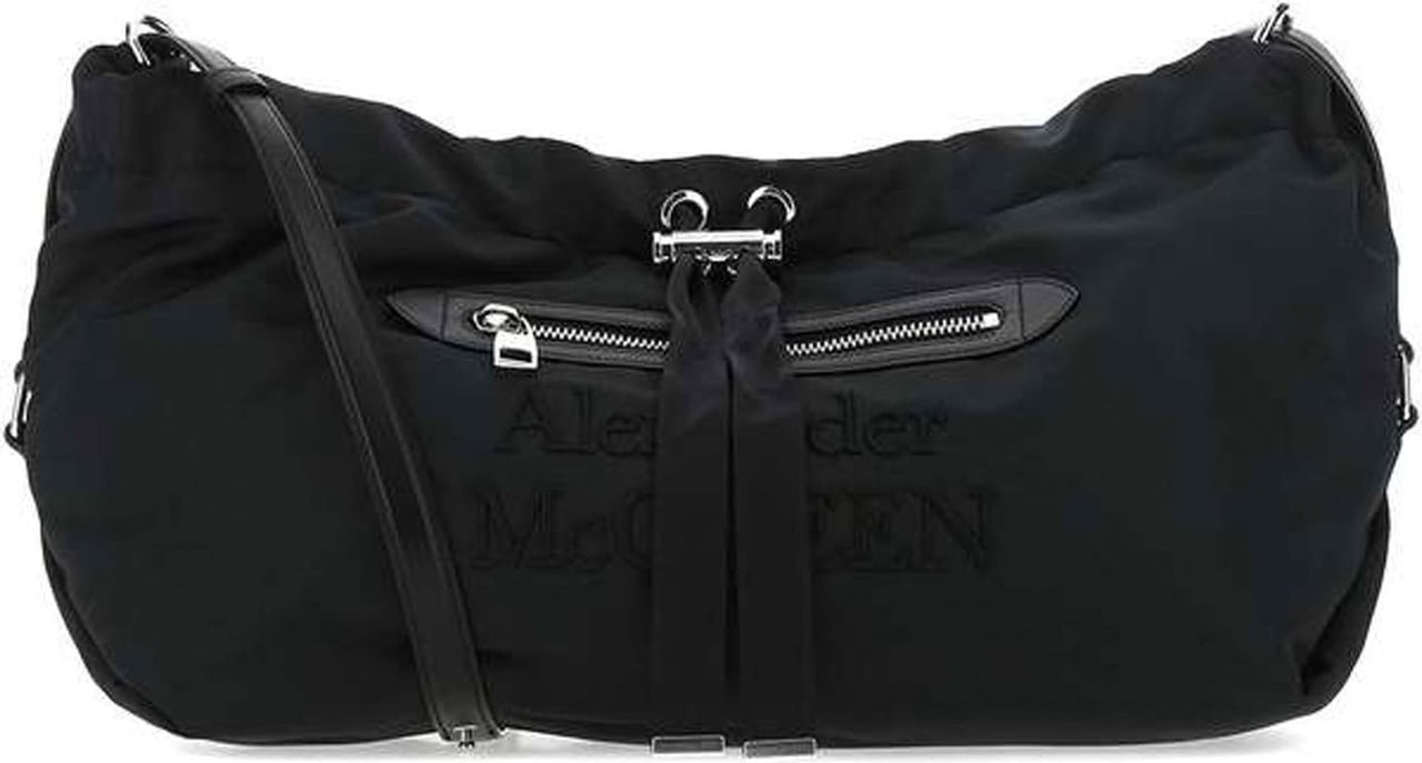 Alexander McQueen Alexander Mcqueen Bundle Shoulder Bag Zwart