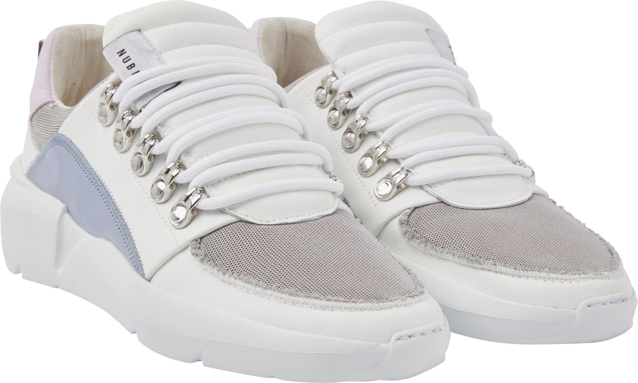Nubikk Roque Roman L | Combi Witte Sneakers Wit