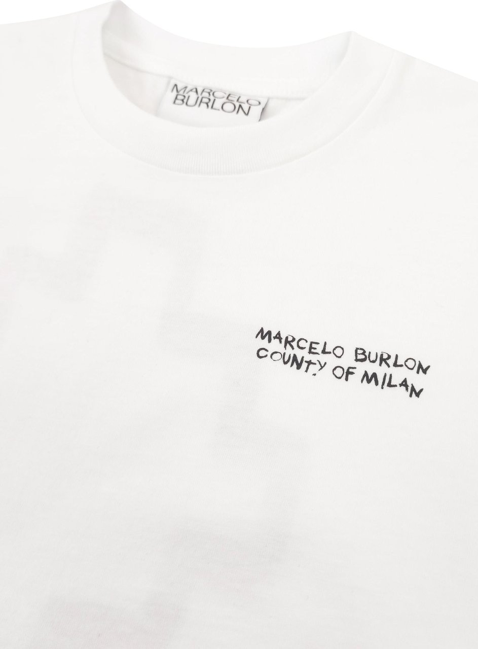 Marcelo Burlon White Boy T-shirt Wit