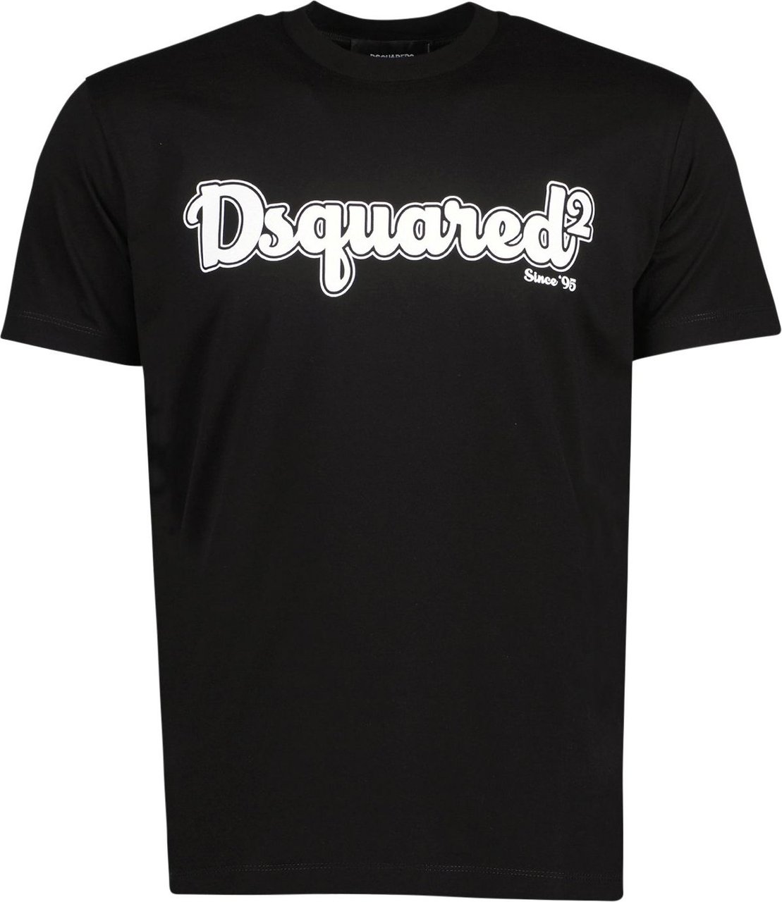 Dsquared2 Logo tee black Zwart