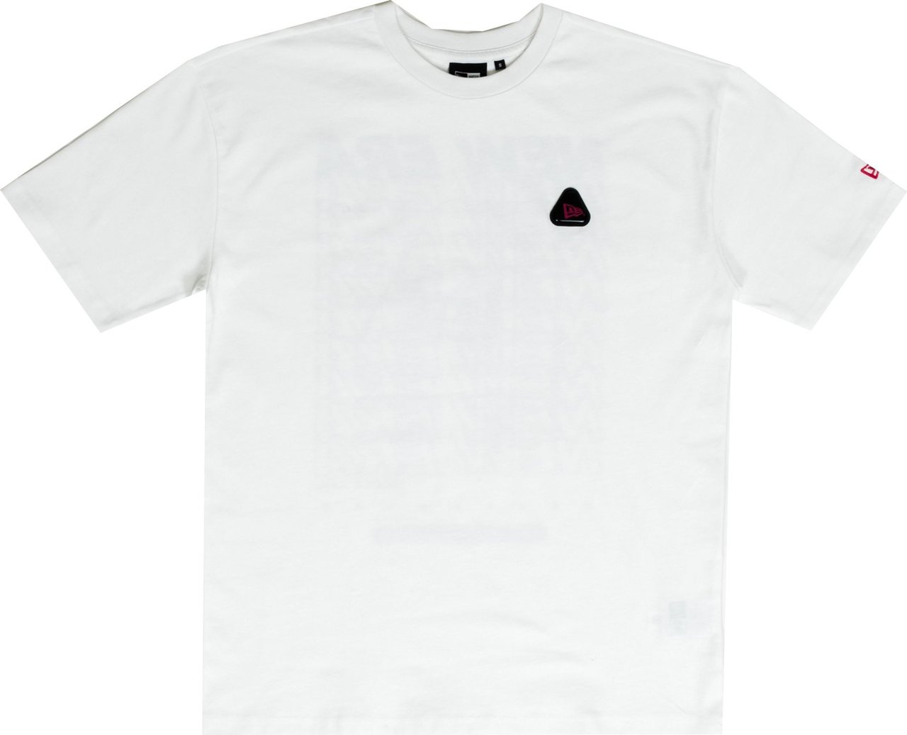 New Era T-shirt Man Stacked Graphic Oversized Tee 12893041 Wit