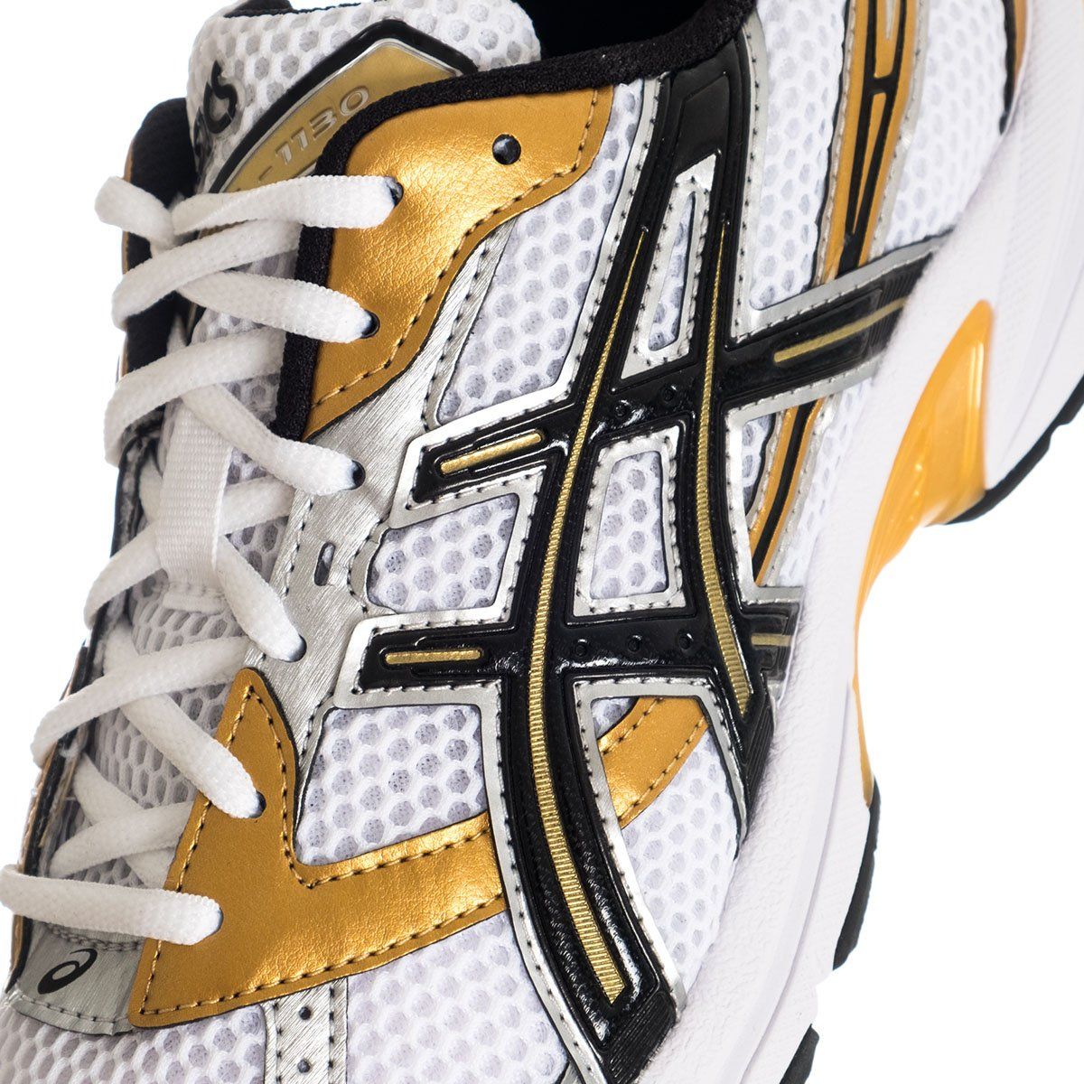 Asics Sneakers Man Gel 1130 White/pure Gold 1201a256.103 Divers
