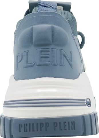 Philipp Plein Runner Hexagon Navy Sneaker Blauw