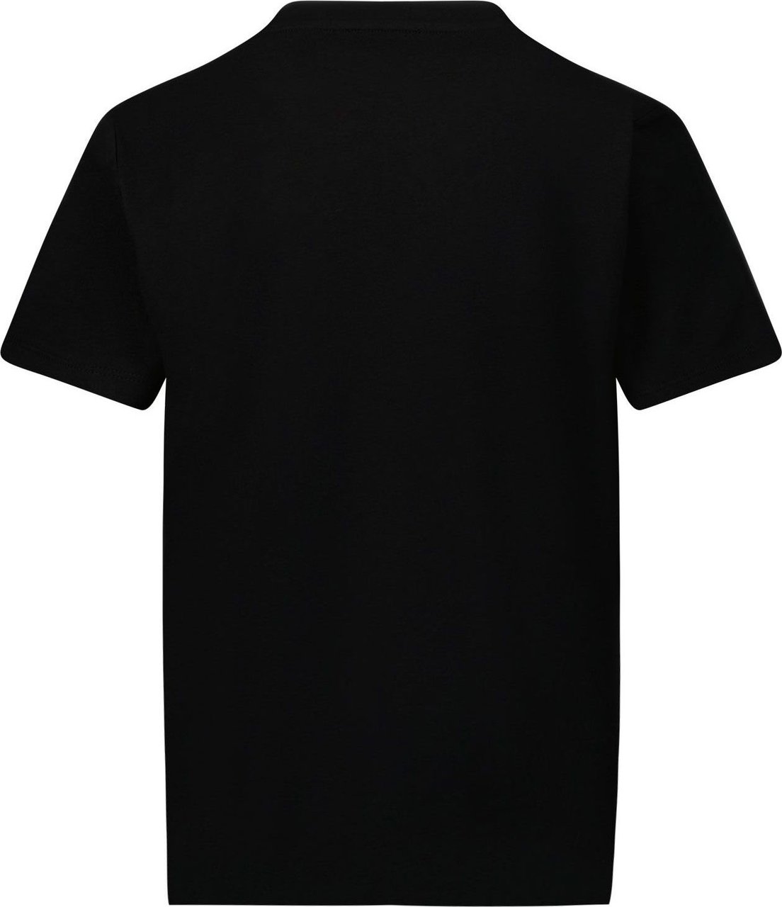 Versace Versace 1000239 1A04822 kinder t-shirt zwart Zwart