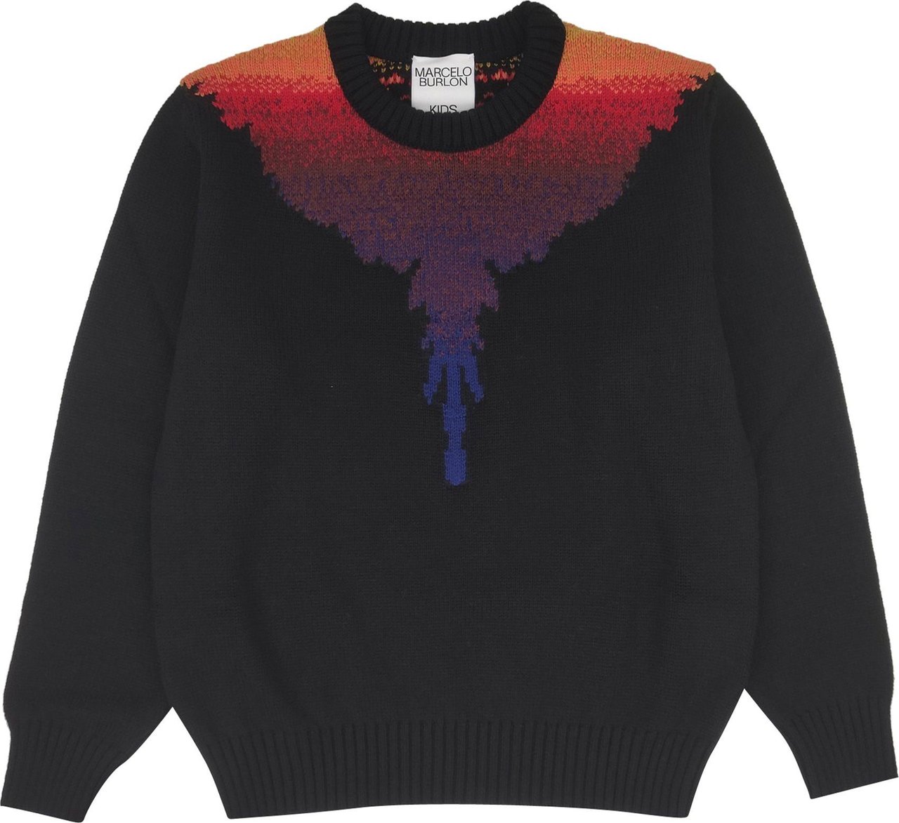 Marcelo Burlon Black Boy Sweater Zwart