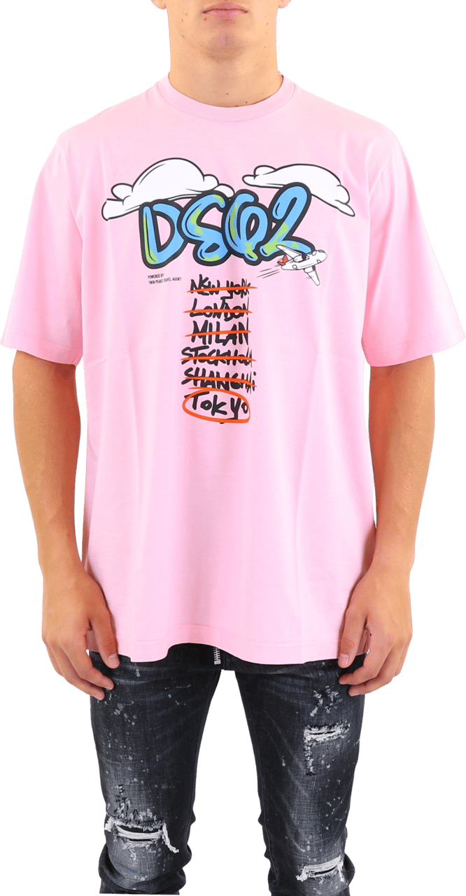 Dsquared2 T-Shirt Roze