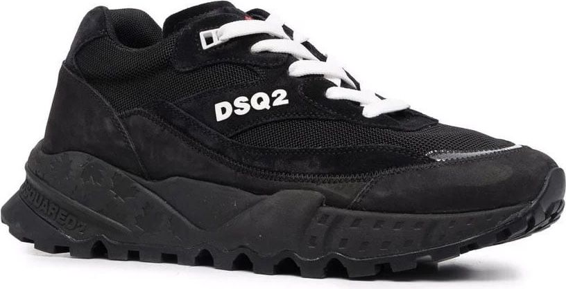 Dsquared2 Black Free Sneakers Zwart
