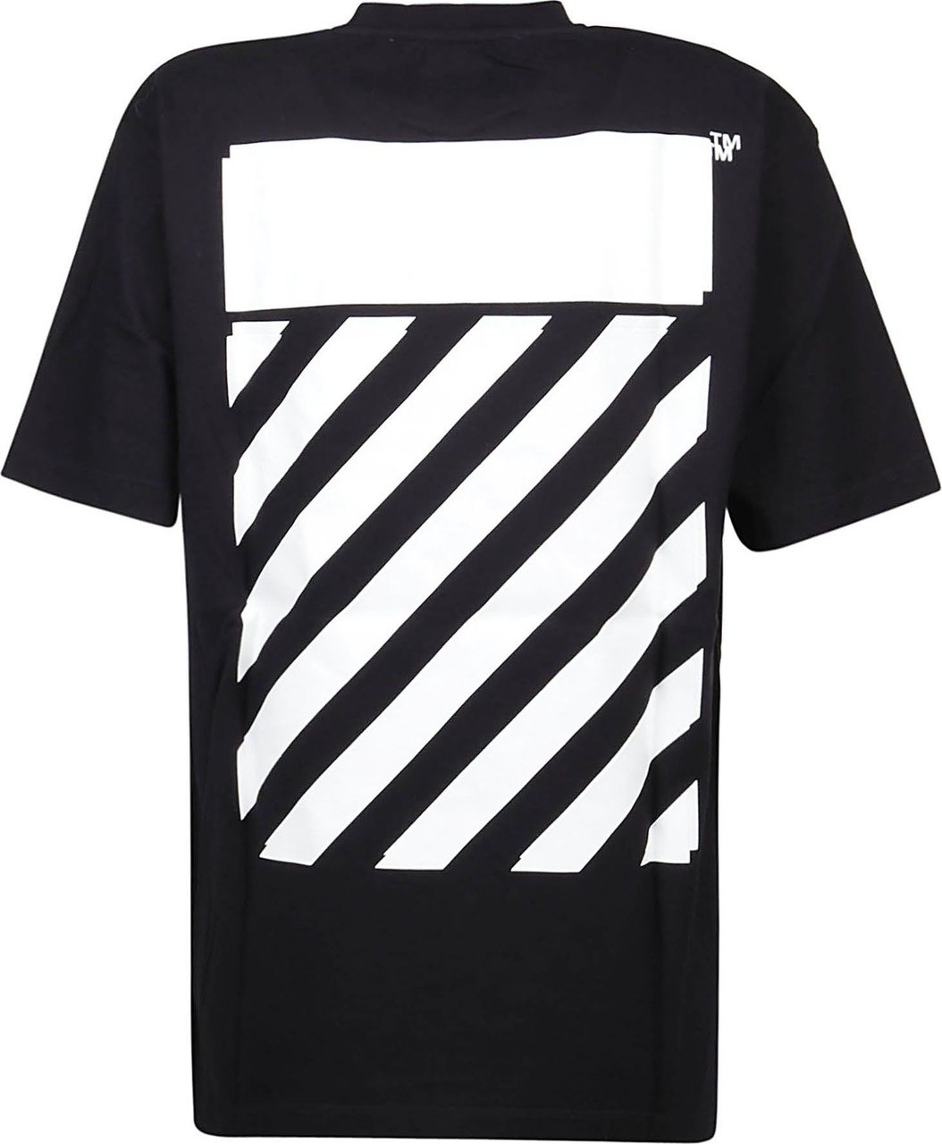 OFF-WHITE Diag Regular T-shirt Black Zwart