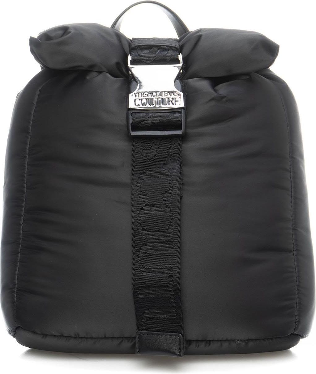 Versace Backbag Soft Safety Buckle Black Zwart