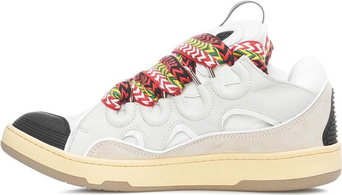 Lanvin Sneakers Curb White Wit