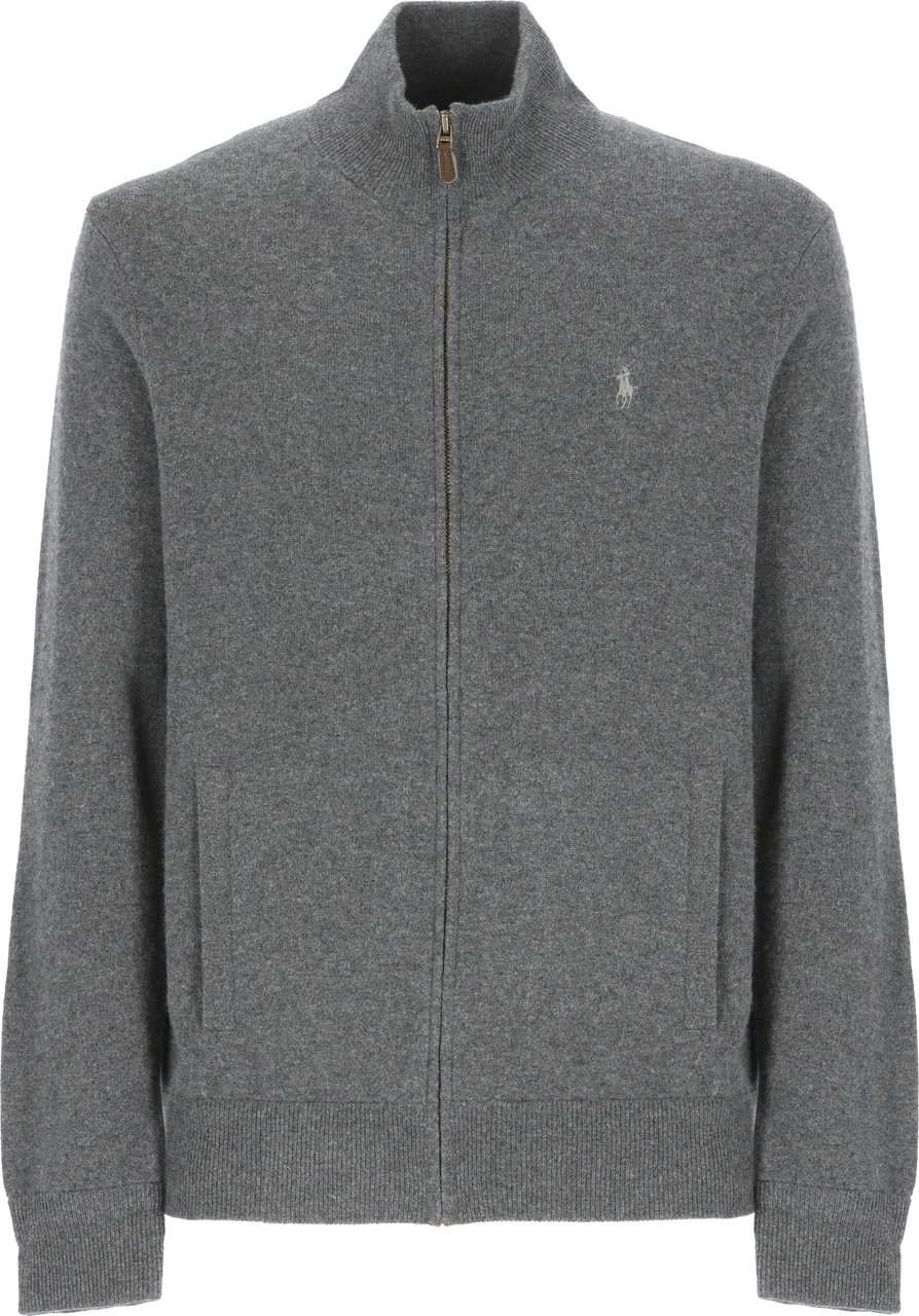Ralph Lauren Sweaters Dark Charcoal Heather Grijs