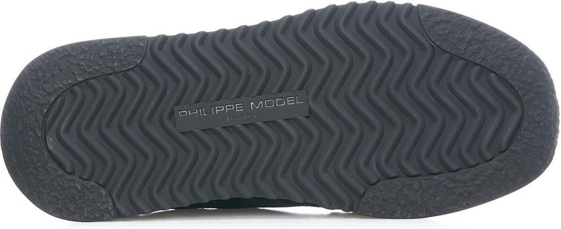 Philippe Model Tropez 2.1 Cordure Black Green Sneaker Black Zwart