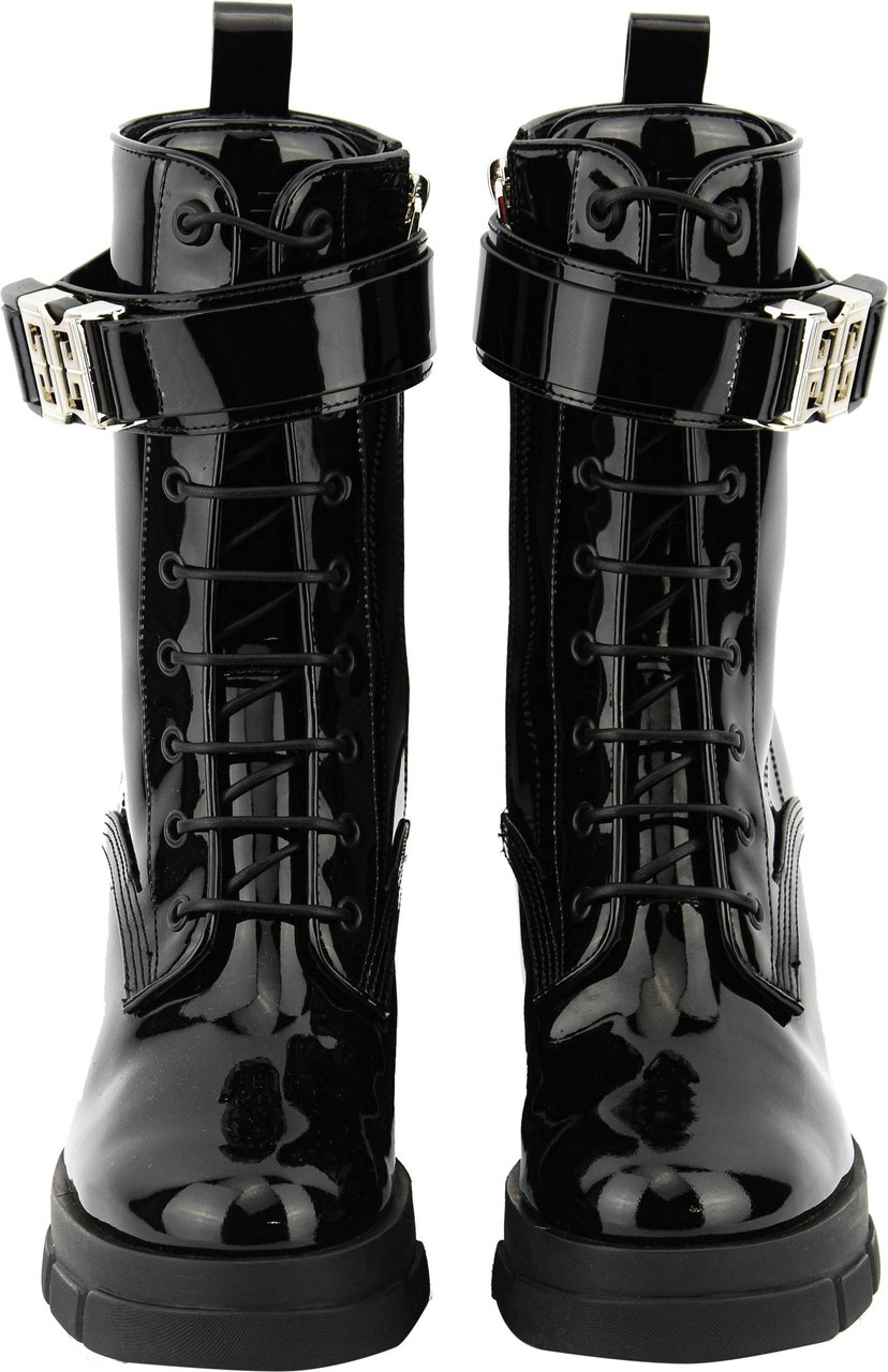 Givenchy Terra Boots Black Patent Zwart