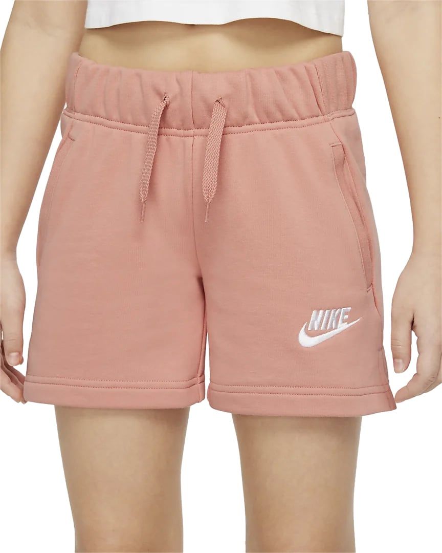 Nike Sportswear Club Sweatshort Meisjes Roze Roze