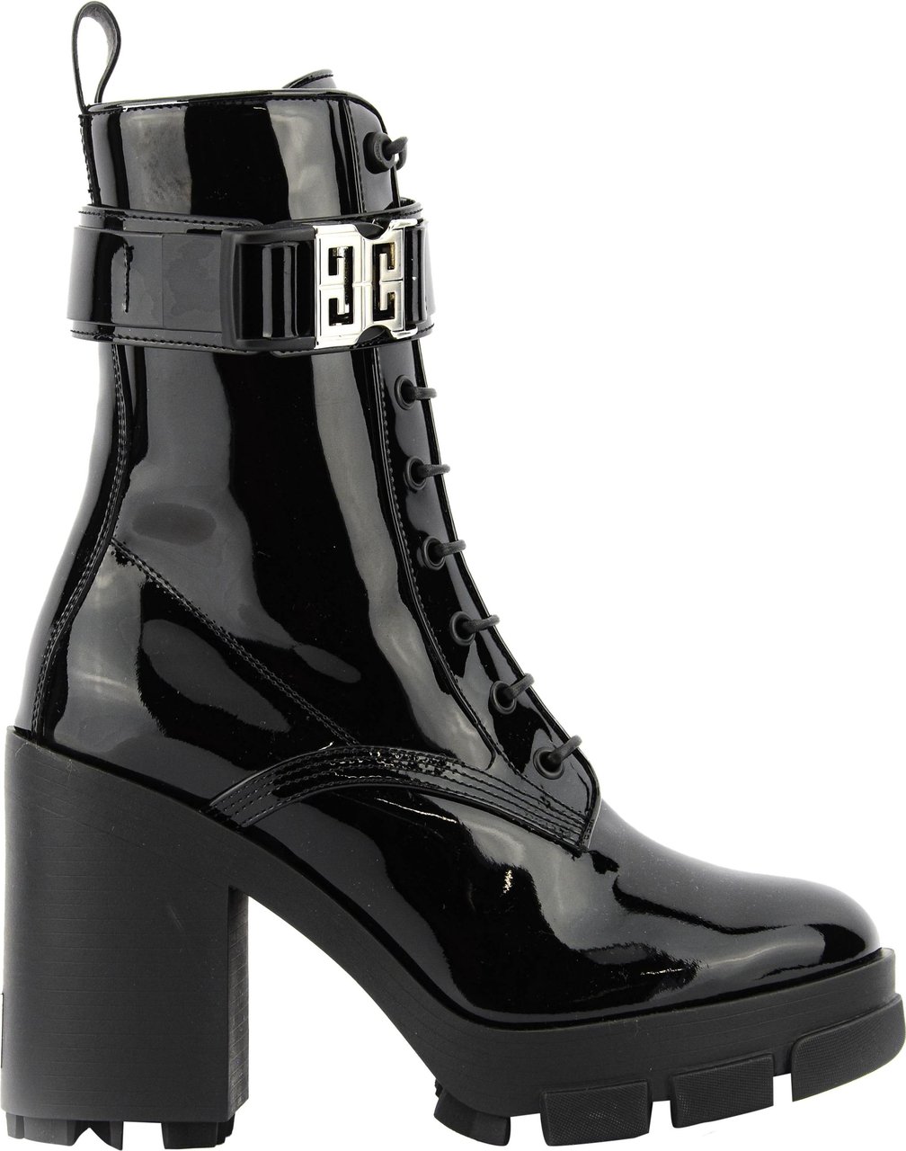 Givenchy Terra Boots Black Patent Zwart
