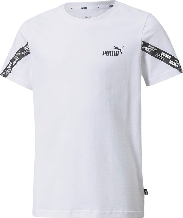 Puma T-shirt Kid Power Tape Tee 589303.02 Wit