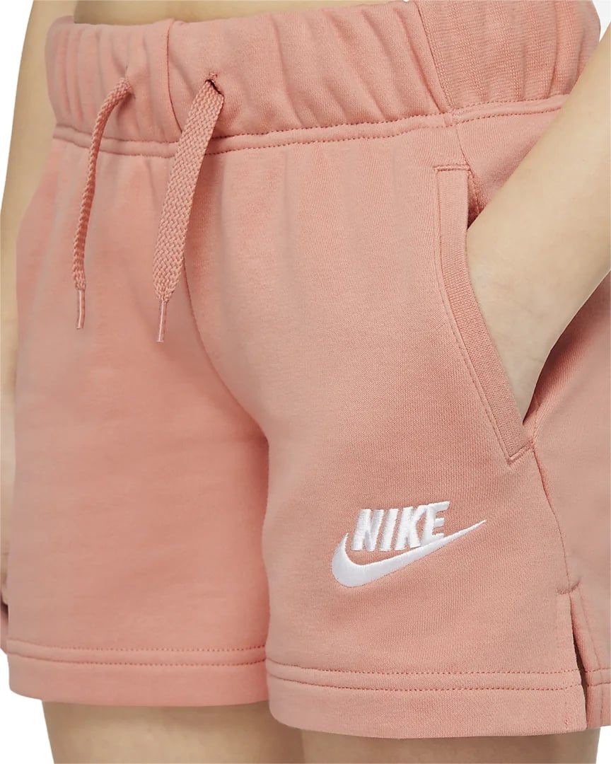 Nike Sportswear Club Sweatshort Meisjes Roze Roze