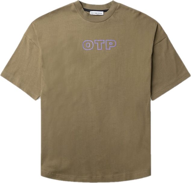 OFF THE PITCH Oversized T-Shirt Senior Military Olive Groen
