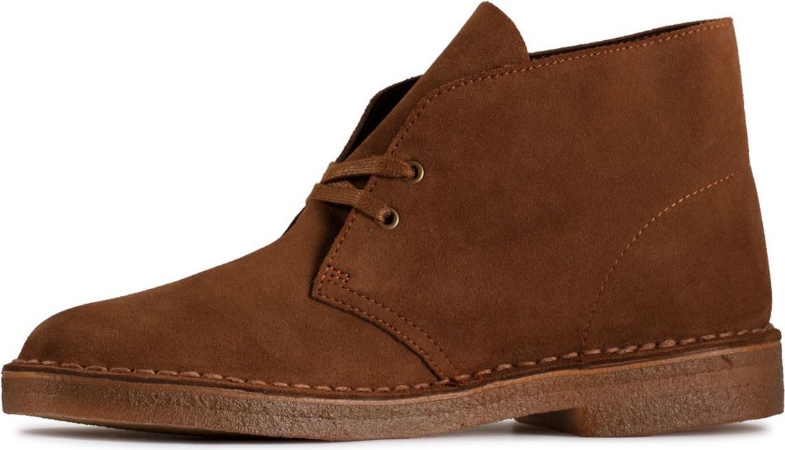 Clarks Original Flat Shoes Brown Bruin