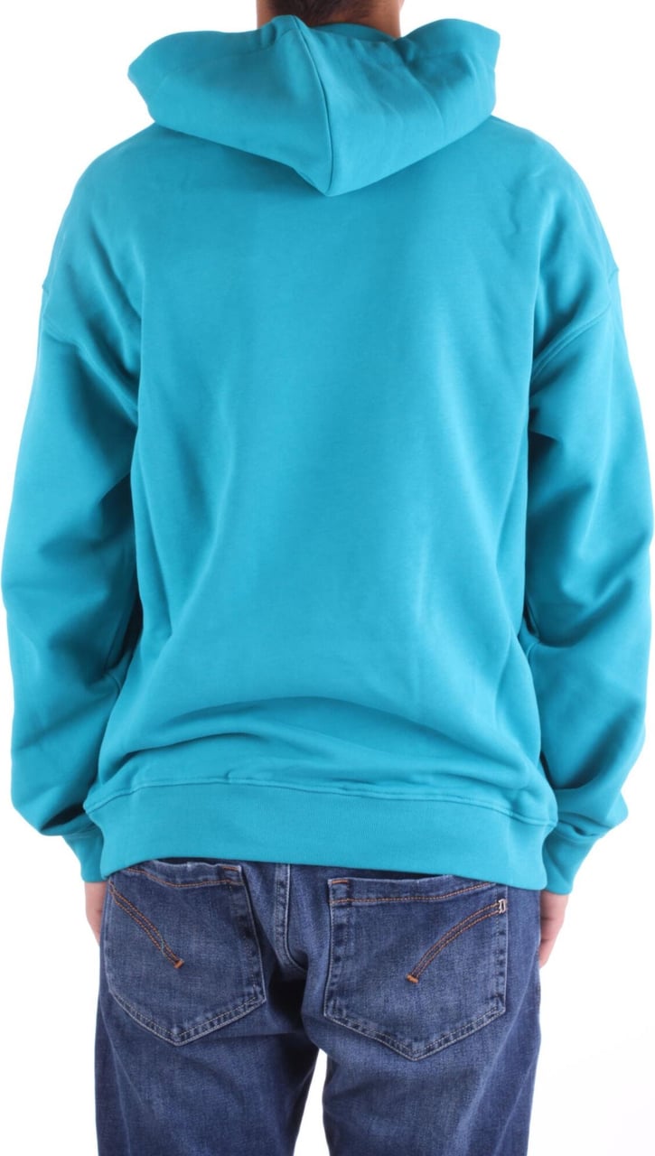 Moschino Sweaters Turquoise Blue Blauw