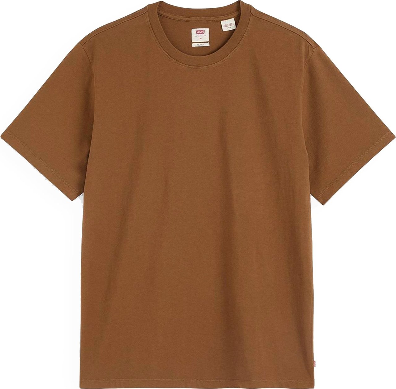 Levi's T-shirt Man Red The Essential Tee Sepia A3328-0007 Bruin