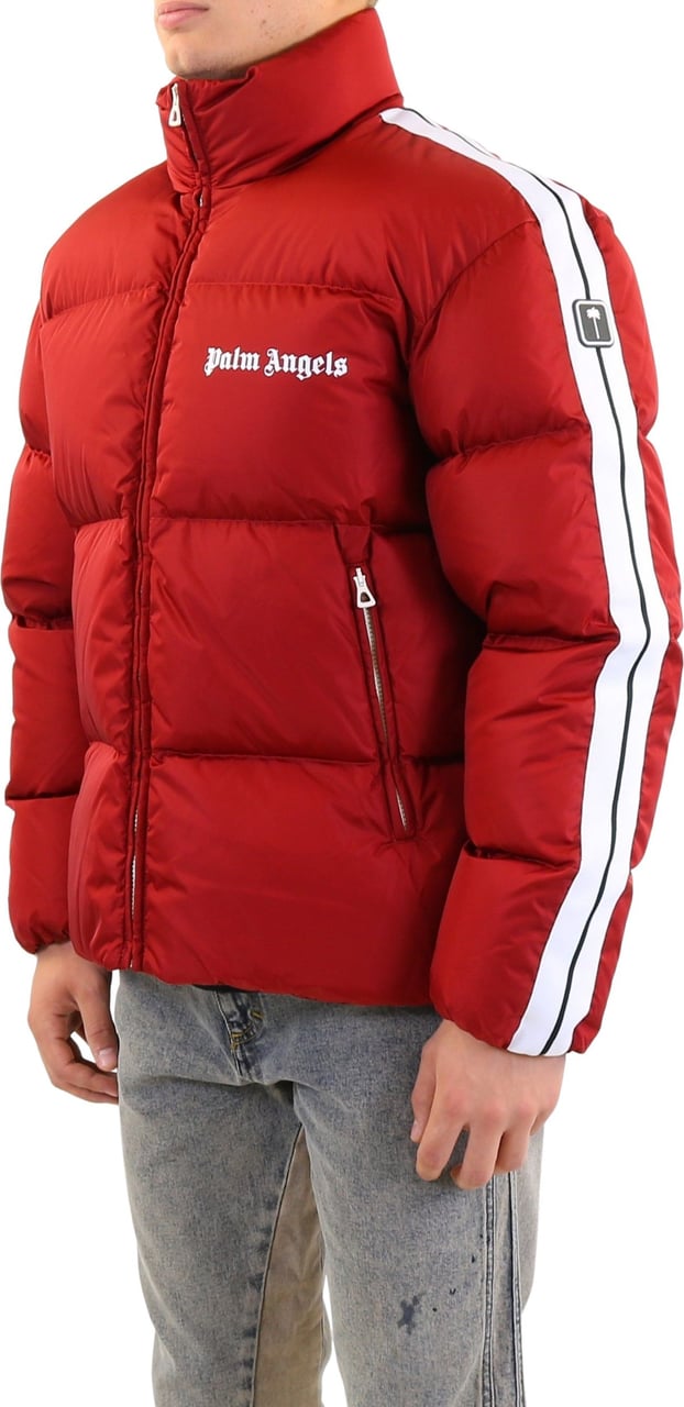 Palm Angels Coats Red Rood
