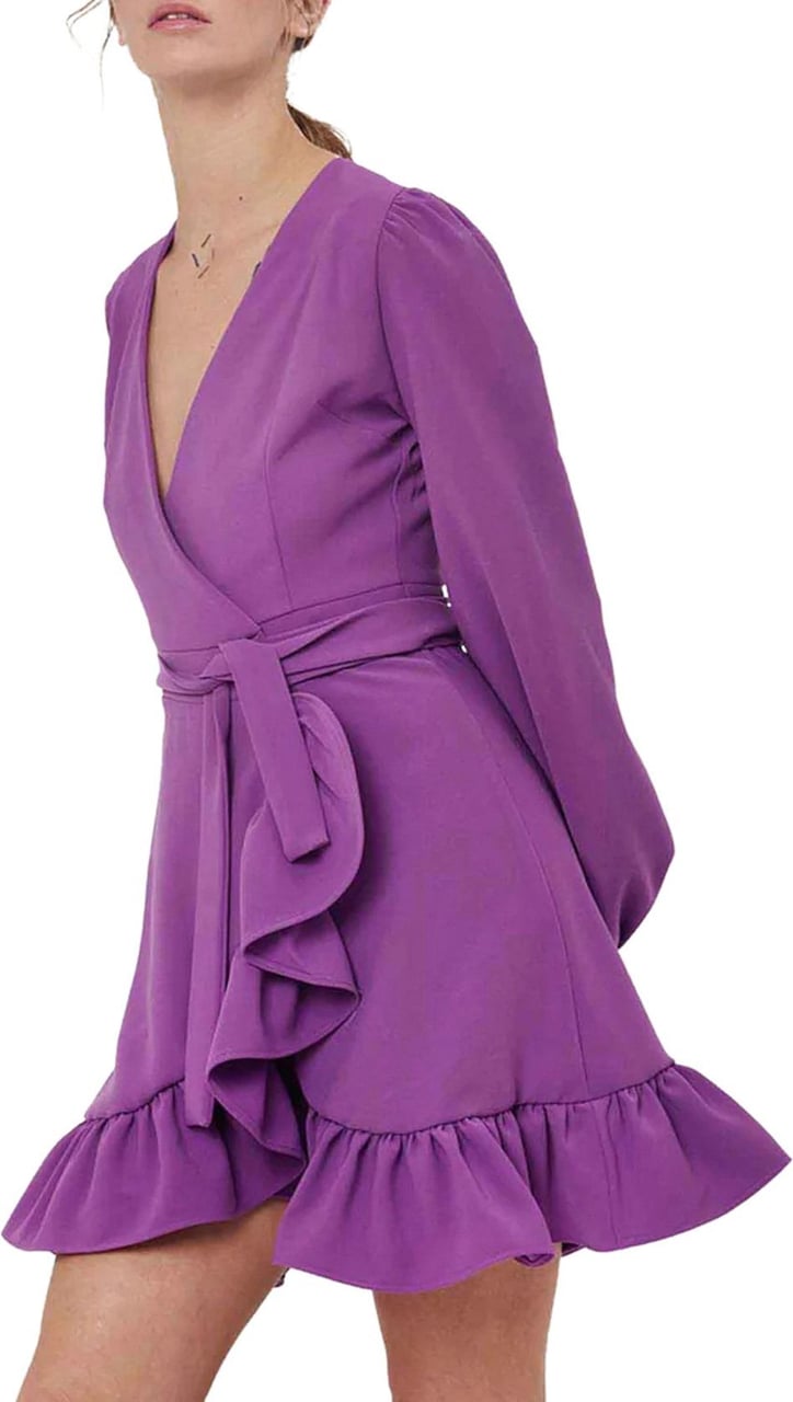 Silvian Heach Dress Purple dark Paars