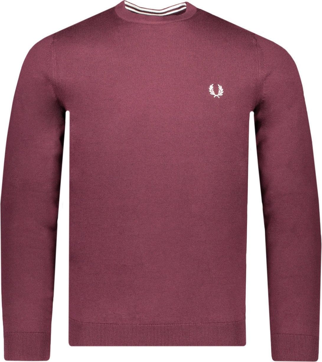 Fred Perry Trui Rood Rood