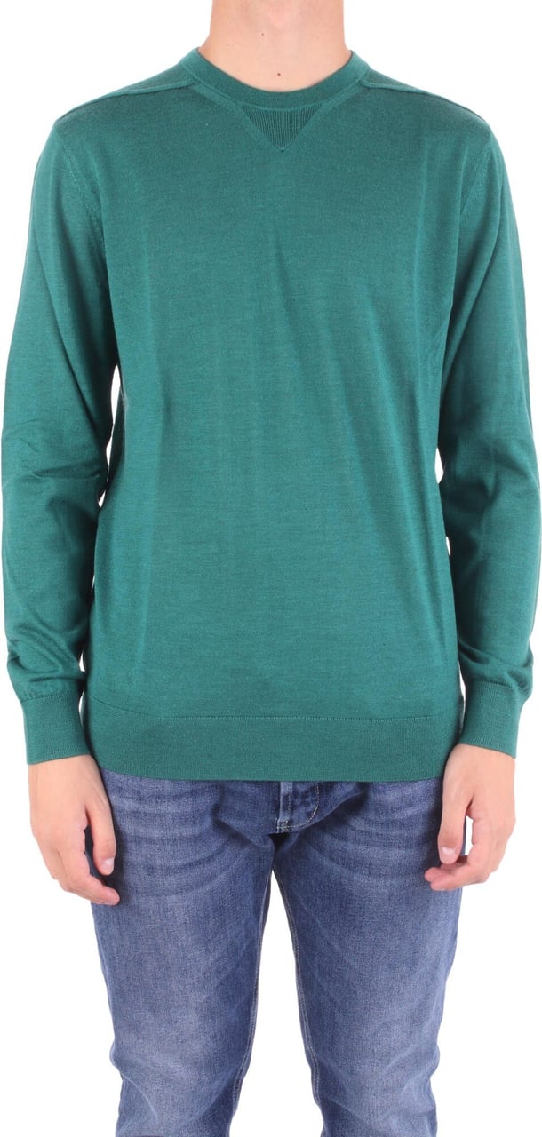 Emporio Armani Sweaters Green Groen