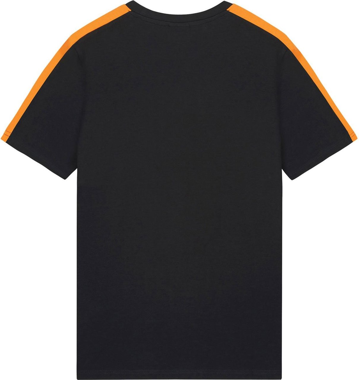 Malelions Academy T-Shirt - Black/Orange Zwart