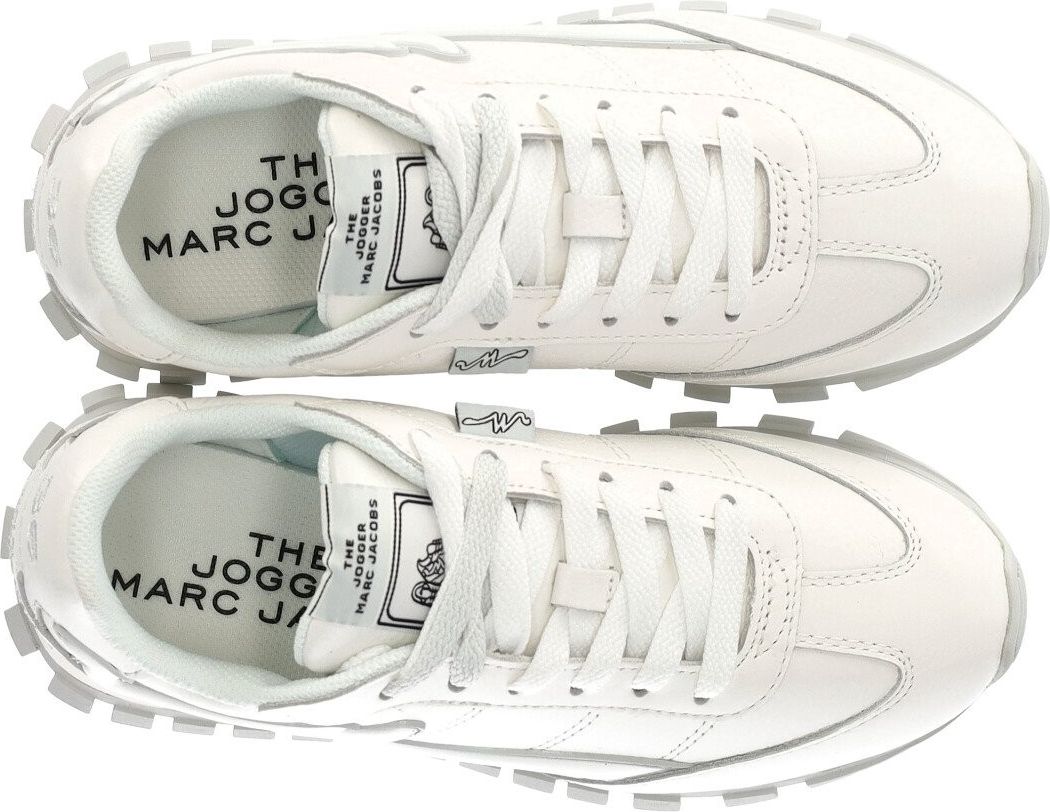 Marc Jacobs The Jogger White Sneaker White Wit