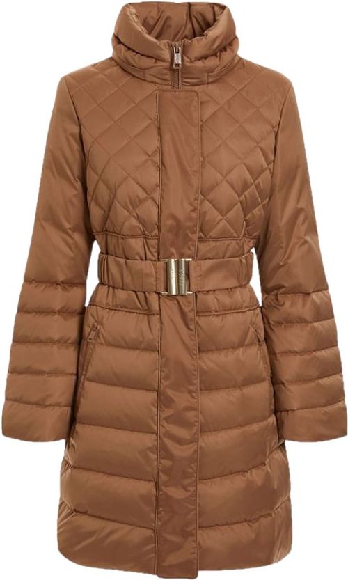 Guess Lolie Down Jacket Dames Brown Bruin