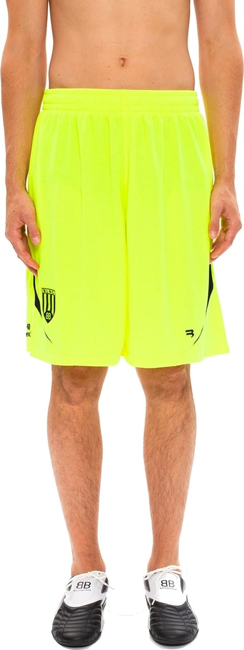 Balenciaga Balenciaga Football Shorts Geel
