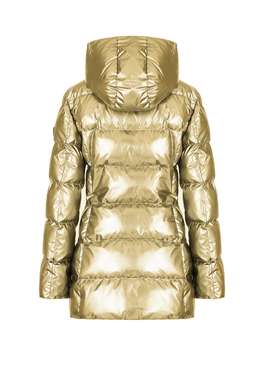 EA7 Coats En Gold Goud