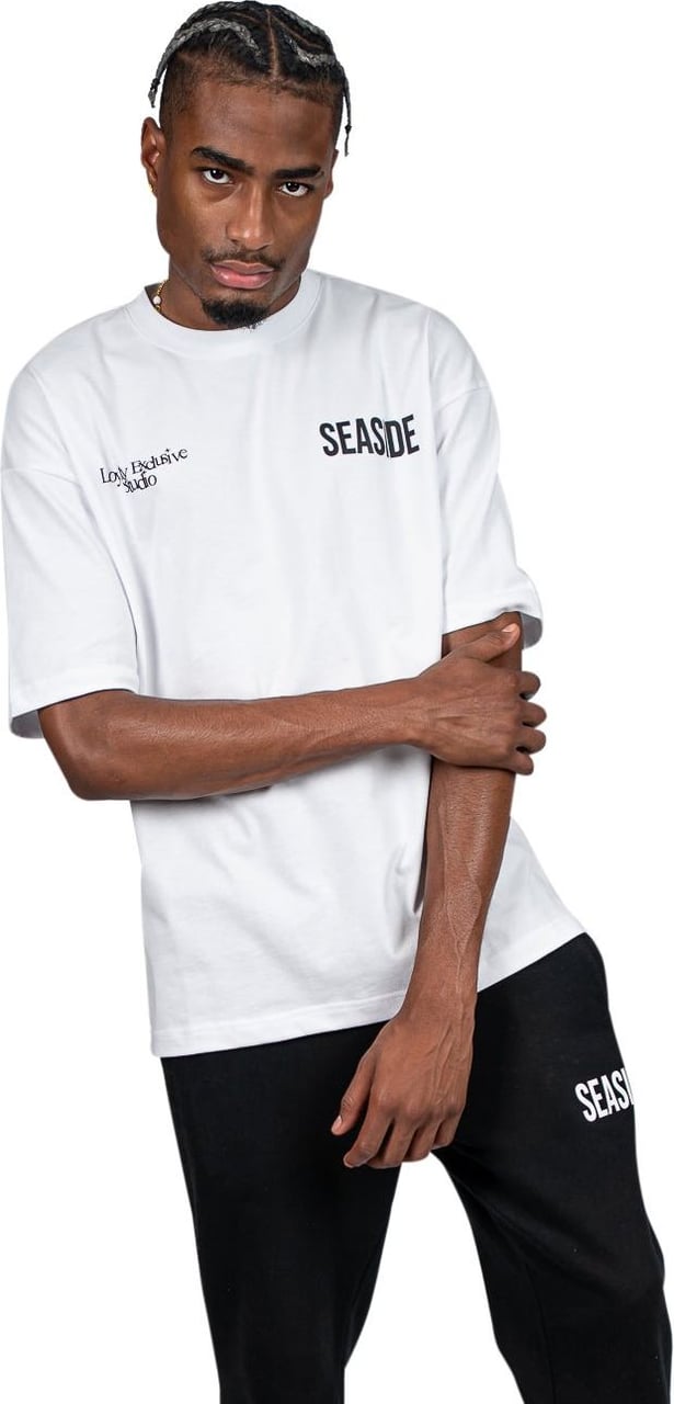 Seaside Seaside X LES T-shirt White Divers