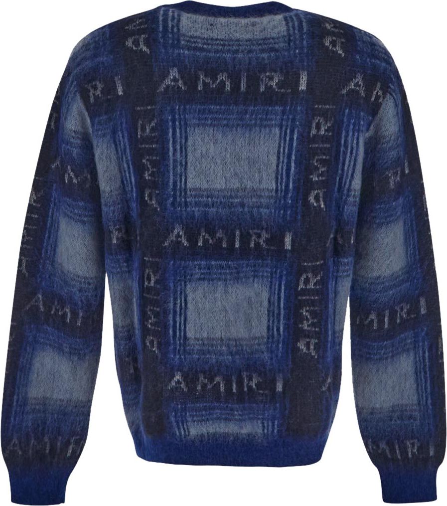 Amiri Knit Sweater Blauw