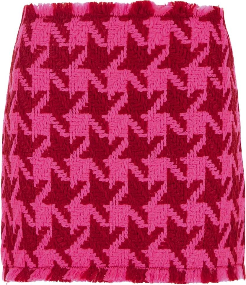 Versace Tweed Skirt Roze